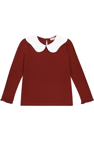 La Coqueta Top Iziar aus Baumwoll-Jersey