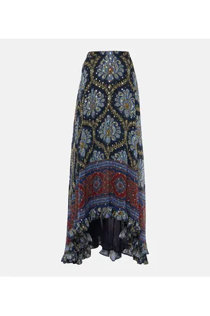 Etro Maxirock aus Seiden-Jacquard