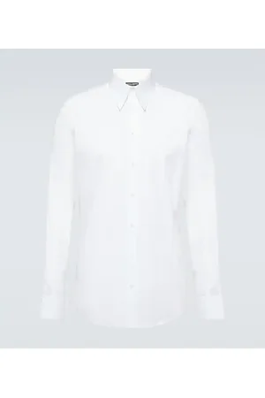 Dolce & Gabbana Oxford-Hemd aus Baumwolle