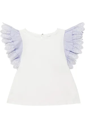 Chloé Chloé Kids Top aus Baumwolle