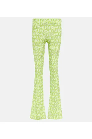 VERSACE Schlaghose aus Samt