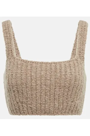 Loro Piana Cropped-Top aus Kaschmir