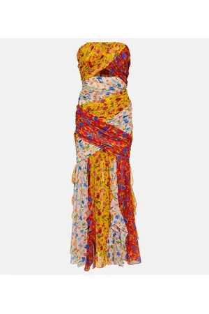 Carolina Herrera Bedrucktes Maxikleid