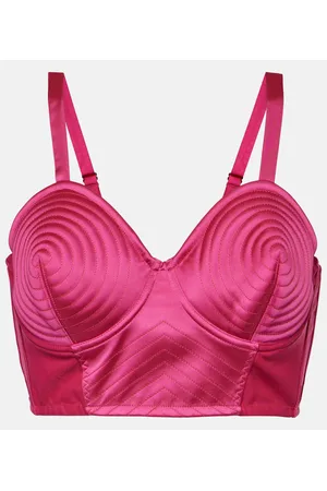 Jean Paul Gaultier Bralette Iconic aus Satin