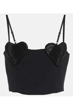 BLUMARINE Verziertes Cropped-Top