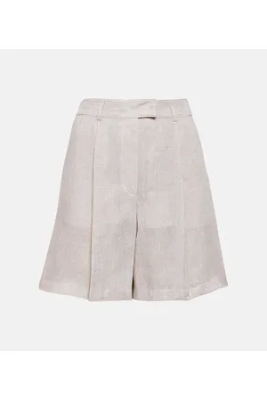 Brunello Cucinelli Shorts aus Leinen