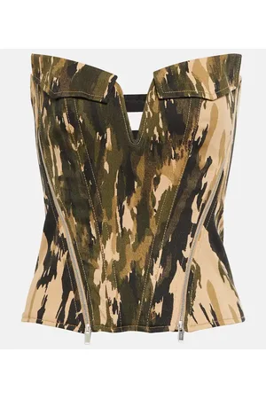 DION LEE Bedrucktes Top aus Twill