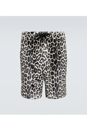 Tom Ford Bedruckte Shorts aus Satin