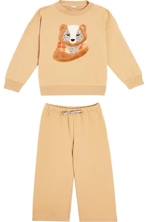 Il gufo Set aus Sweatshirt und Jogginghose
