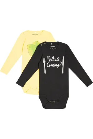 Mini Rodini Baby Set Gastronomic aus zwei Bodys