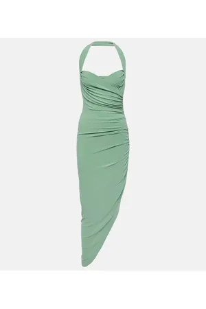 Norma Kamali Midikleid Cayla aus Jersey