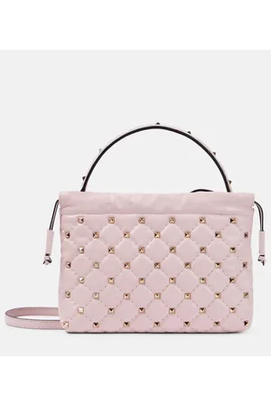 VALENTINO GARAVANI Tote Rockstud Spike Mini aus Leder