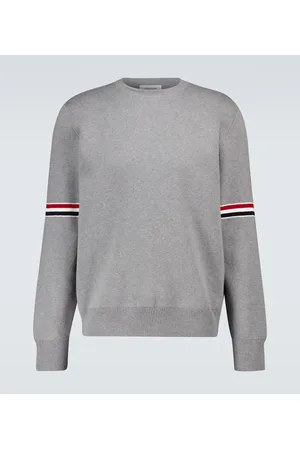 Thom Browne Pullover Milano Stitch aus Baumwolle