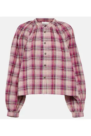 Marant Etoile Bluse Blandine aus Baumwolle und Leinen