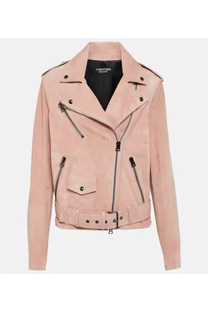 Tom Ford Bikerjacke aus Veloursleder