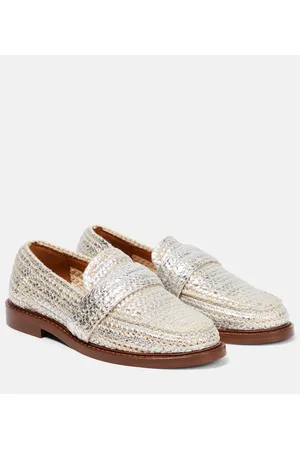 Chloé Chloé Loafers Kalya aus Häkelstrick