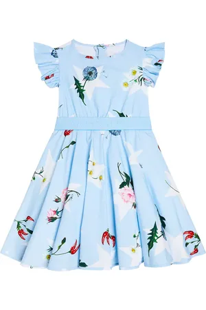 MONNALISA Bedrucktes Kleid aus Baumwolle