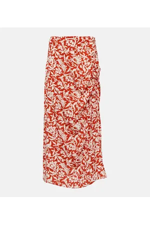 Ralph Lauren Maxirock aus Crêpe