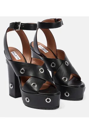 Alaïa Alaïa Verzierte Sandalen aus Leder