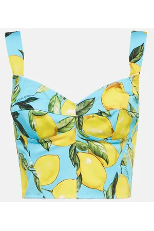 Dolce & Gabbana Bustier aus einem Baumwollgemisch