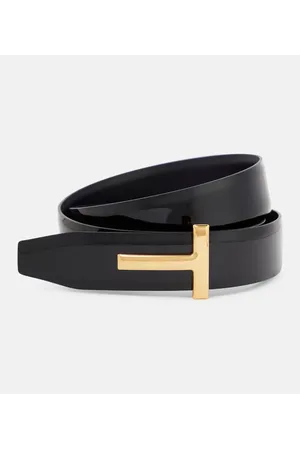 Tom Ford Gürtel Monogram aus Lackleder