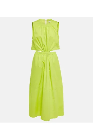 Proenza Schouler White Label Midikleid aus Baumwolle