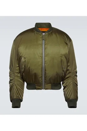 Prada Cropped-Daunenjacke aus Re-Nylon