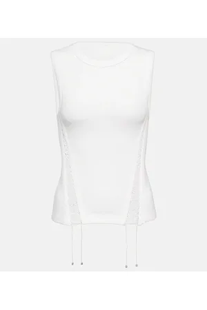 DION LEE Top aus einem Baumwollgemisch
