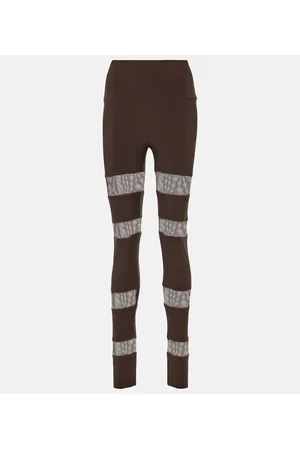 Norma Kamali High-Rise Leggings aus Jersey