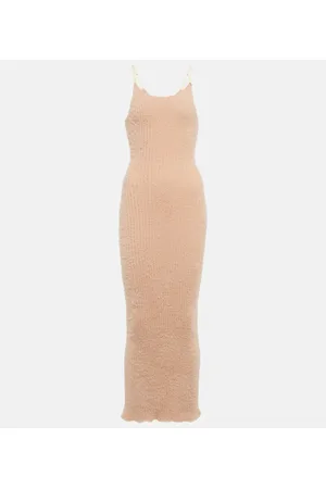Maison Margiela Midikleid aus Rippstrick