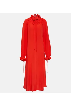 Victoria Beckham Maxikleid aus Seidenchiffon