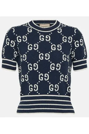 Gucci Top GG aus Jacquard