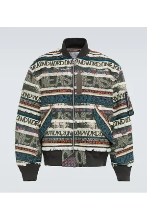 SACAI X Eric Haze Bomberjacke aus Jacquard