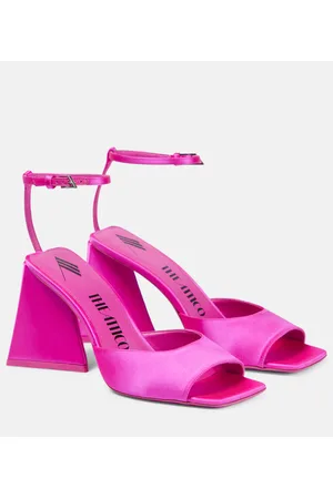 The Attico Sandalen Piper aus Satin