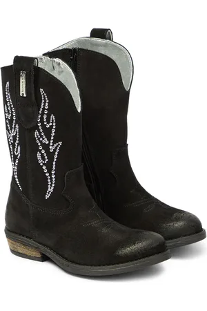 MONNALISA Westernstiefel aus Veloursleder