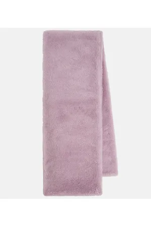 Max Mara Schal Full aus Teddyfleece