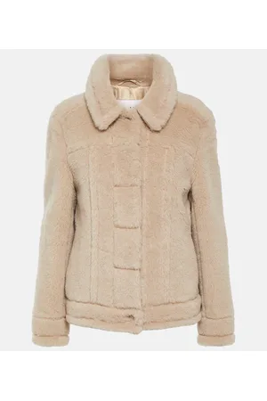 Max Mara Jacke aus einem Alpakawollgemisch