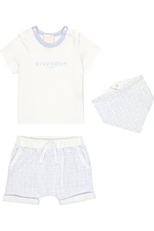 Givenchy Baby Set 4G aus T-Shirt, Shorts und Bandana