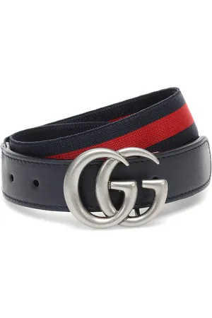 Gucci Gürtel Double G mit Leder