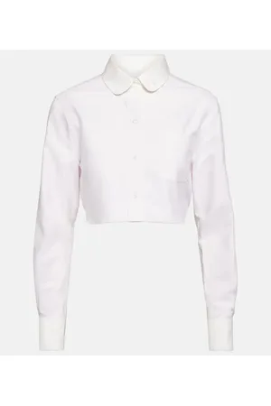 Thom Browne Cropped-Hemd aus Baumwolle