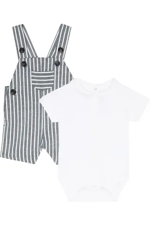 Tartine Et Chocolat Baby Set aus Body und Latzhose