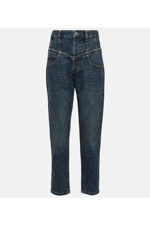 Isabel Marant High-Rise Straight Jeans