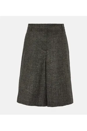 Brunello Cucinelli Bermuda-Shorts aus einem Wollgemisch