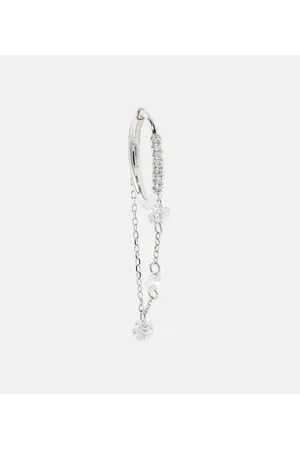 PERSÉE Persée Einzelner Ohrring aus 18kt Weißgold mit Diamanten