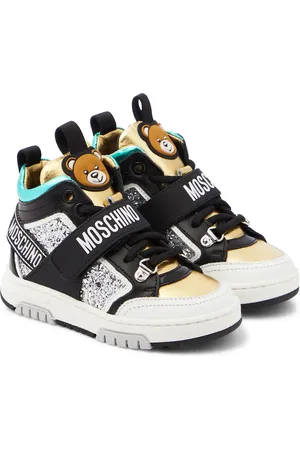 Moschino High-Top Sneakers aus Leder