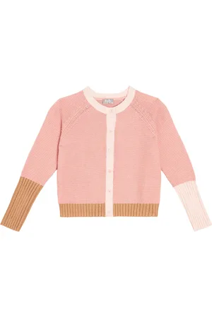 Il gufo Cardigan aus Baumwolle