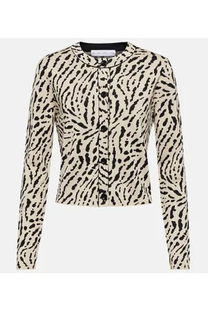 Proenza Schouler White Label Bedruckter Cardigan