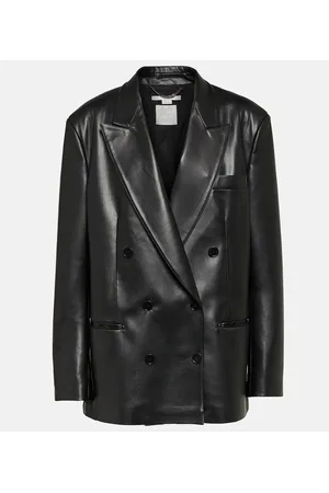 Stella McCartney Blazer aus Lederimitat