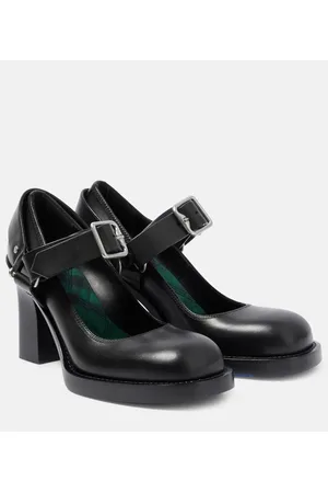 Burberry Pumps 85 aus Leder