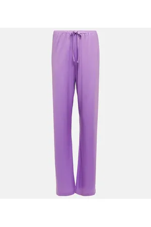 DRIES VAN NOTEN Gerade Hose aus Jersey